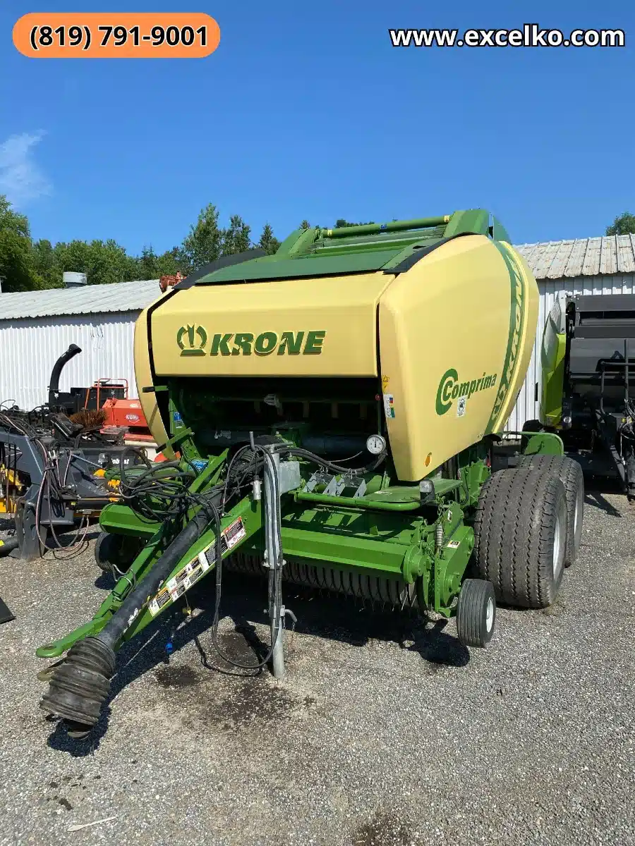 Gallery image 2 for Used 2017 Krone COMPRIMA V 150 XC Round Baler