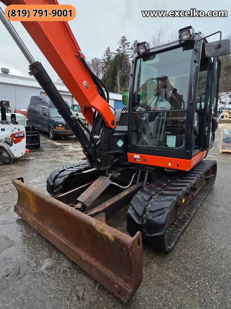 Gallery image 2 for Used 2018 Kubota KX080-4 Excavator