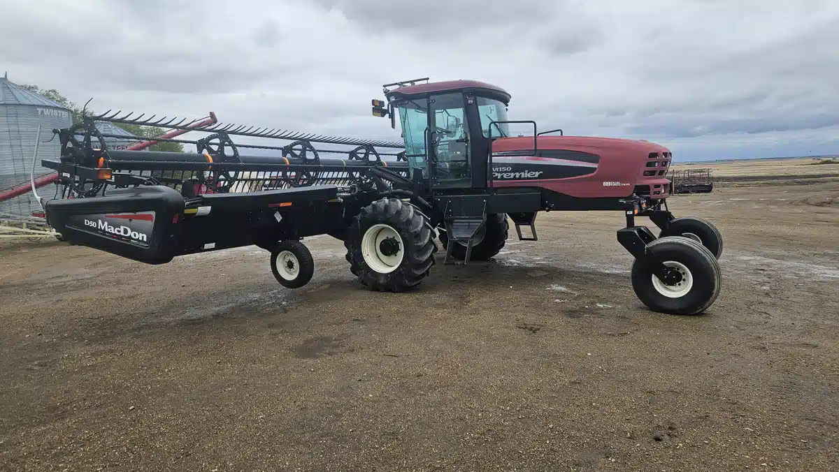 Gallery image 1 for Used 2010 MacDon M150 Windrower