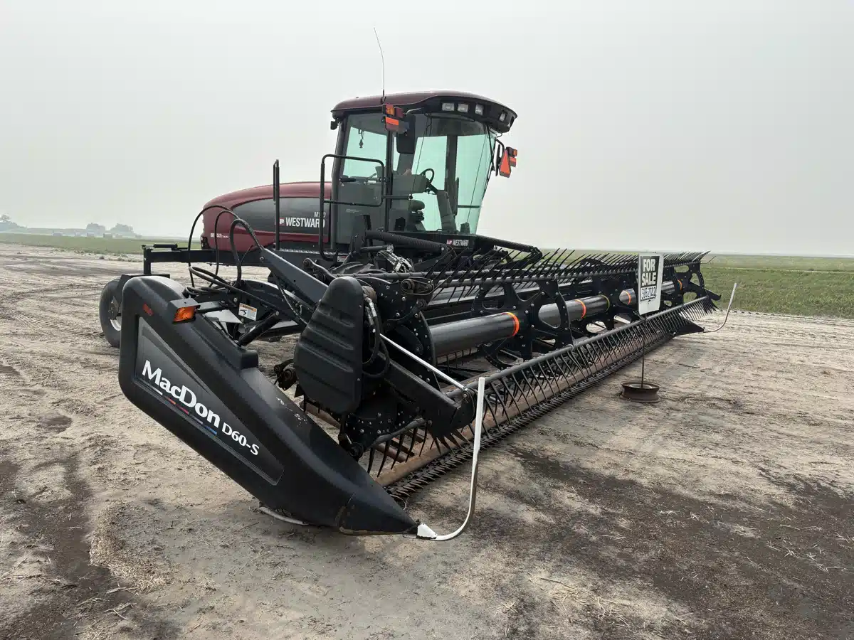 Gallery image 1 for Used 2009 MacDon M150 Windrower
