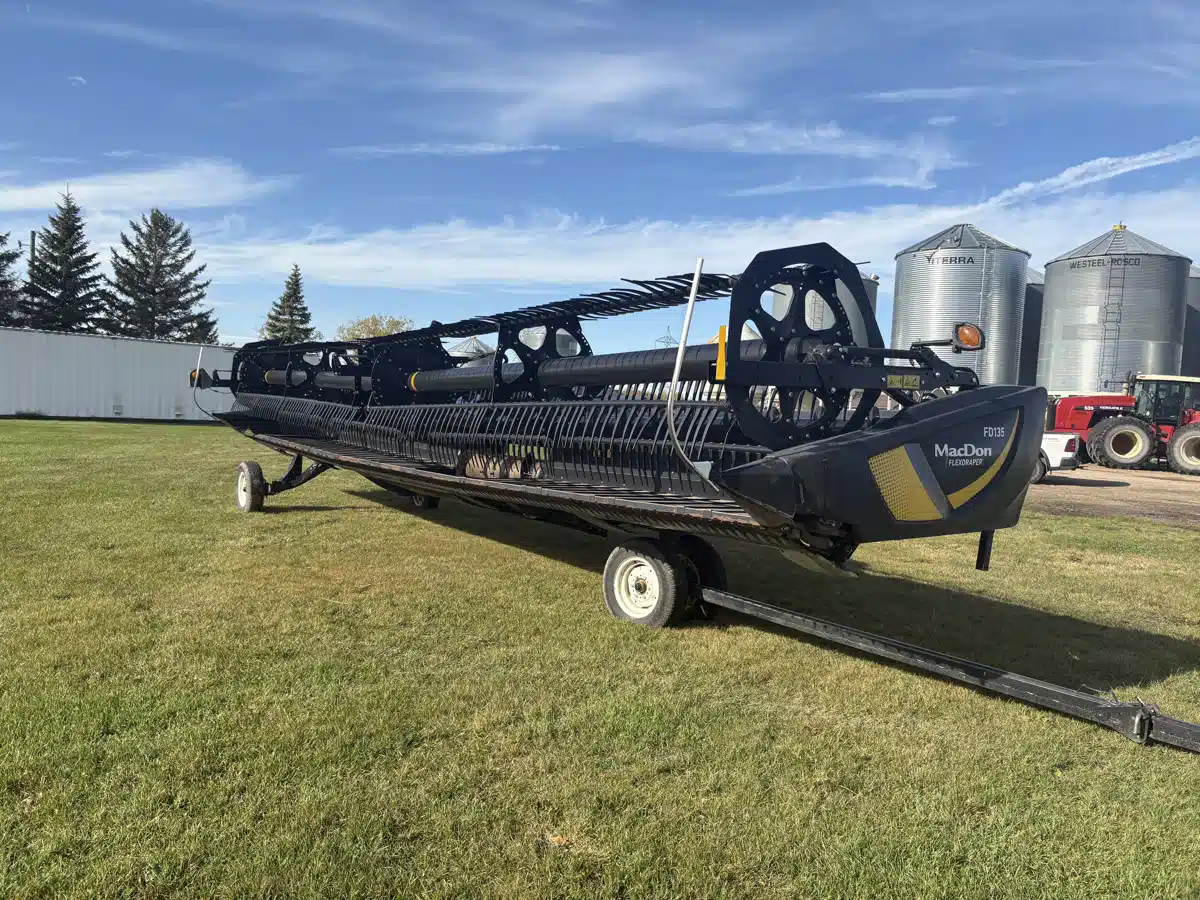 Used 2021 MacDon FD135 Header - Draper