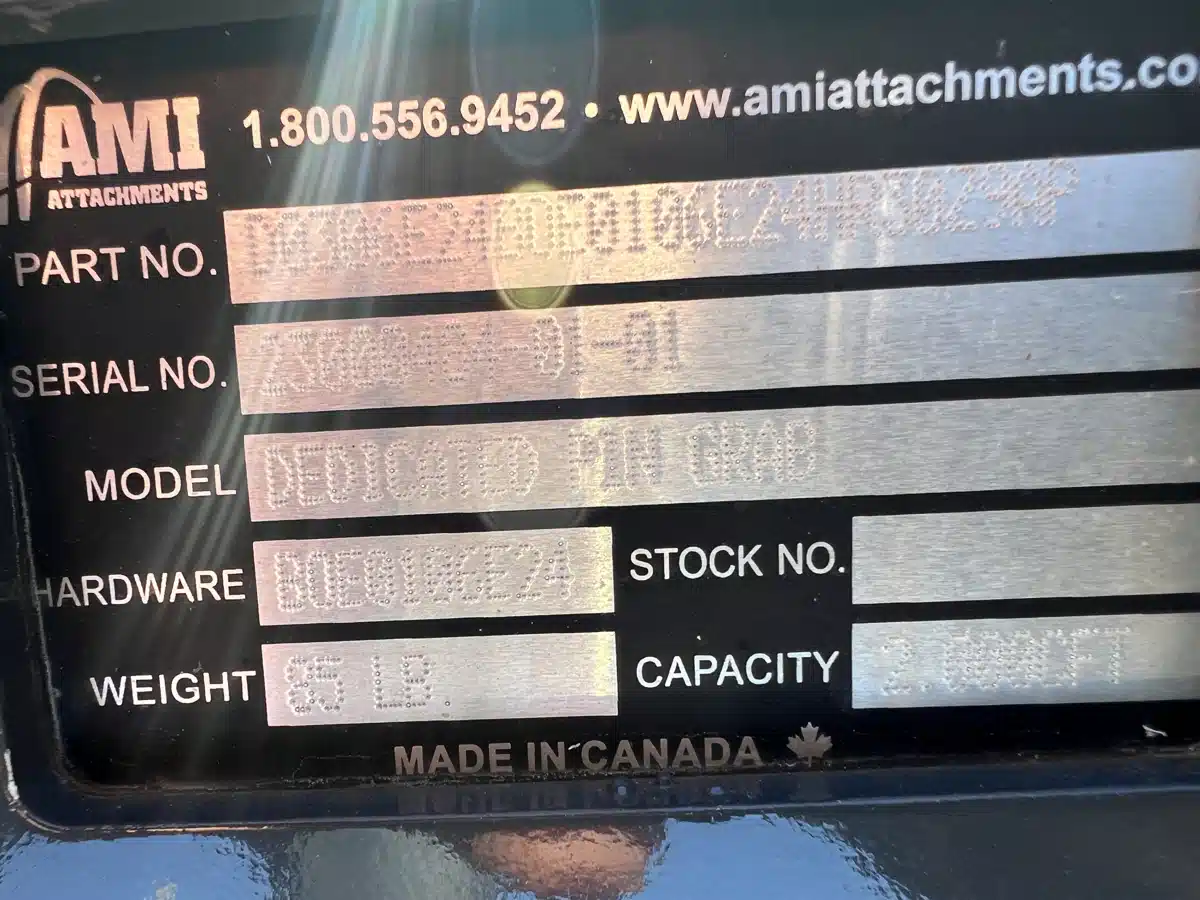 Gallery image 2 for 2023 AMI D0306E24 Attachment