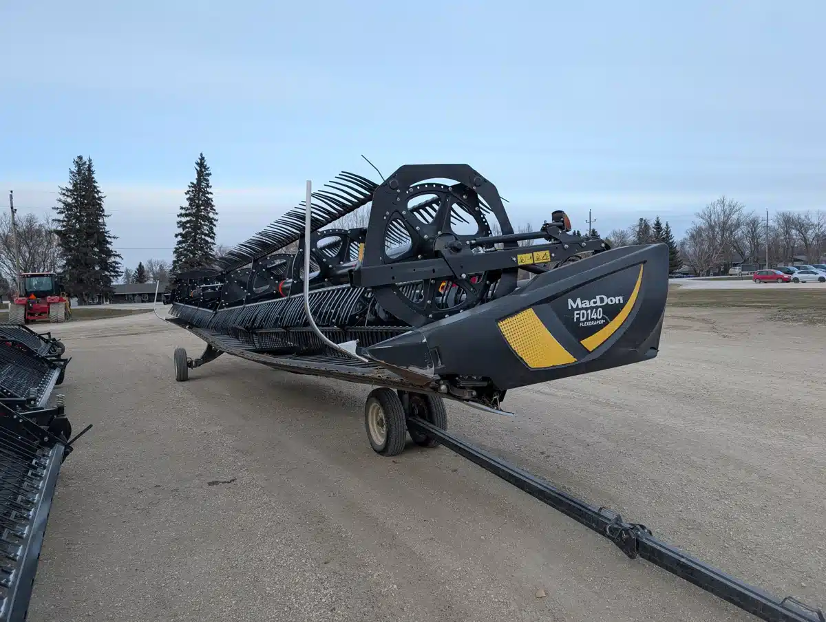 Used 2018 MacDon FD140 Header - Flex Draper