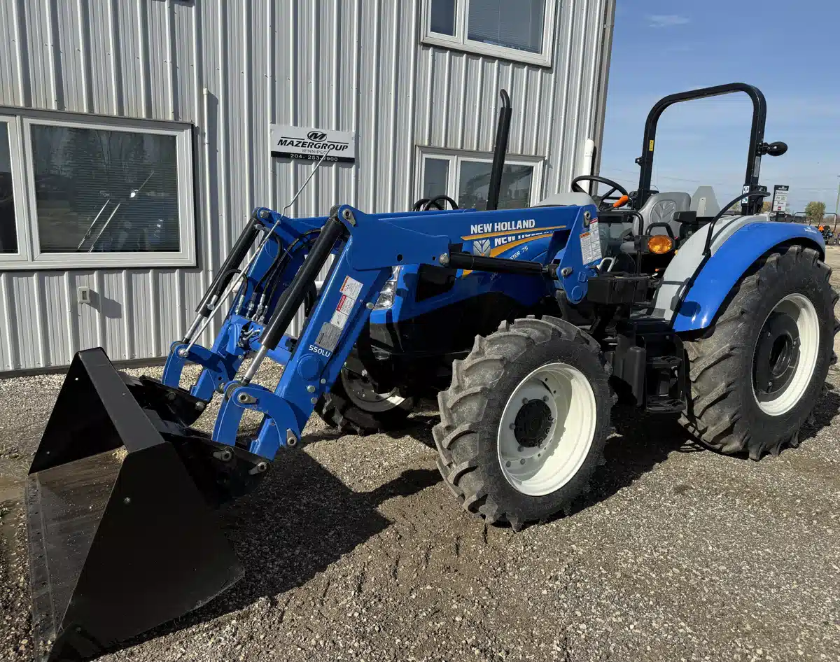 Gallery image 1 for 2024 New Holland WRKMSTR 75 Tractor