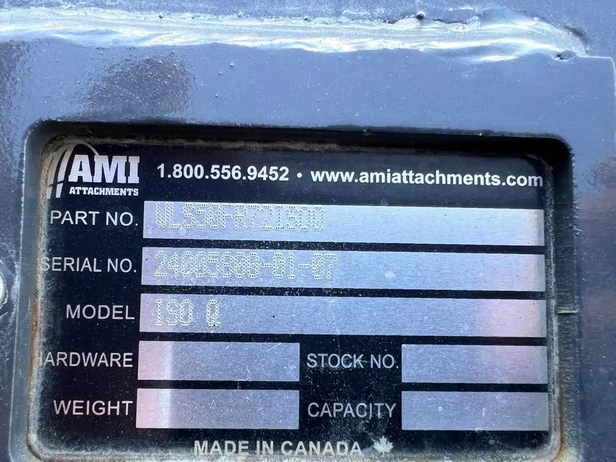 Gallery image 2 for 2024 AMI WLS50FR72ISO Wheel Loader