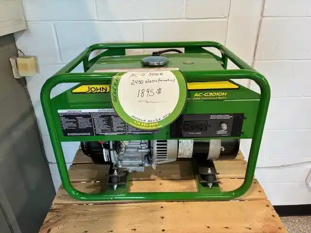 Gallery image 1 for New John Deere AC-G3010H Generator