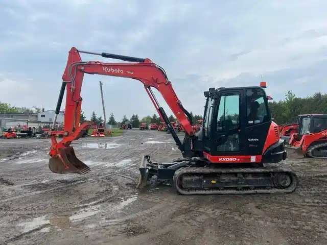 Used 2022 Kubota KX080-4 Excavator