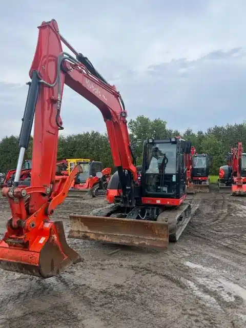 Gallery image 2 for Used 2022 Kubota KX080-4 Excavator