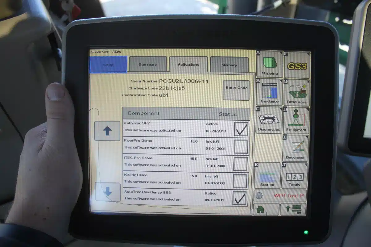 Used John Deere GREENSTAR 3 2630 Guidance System