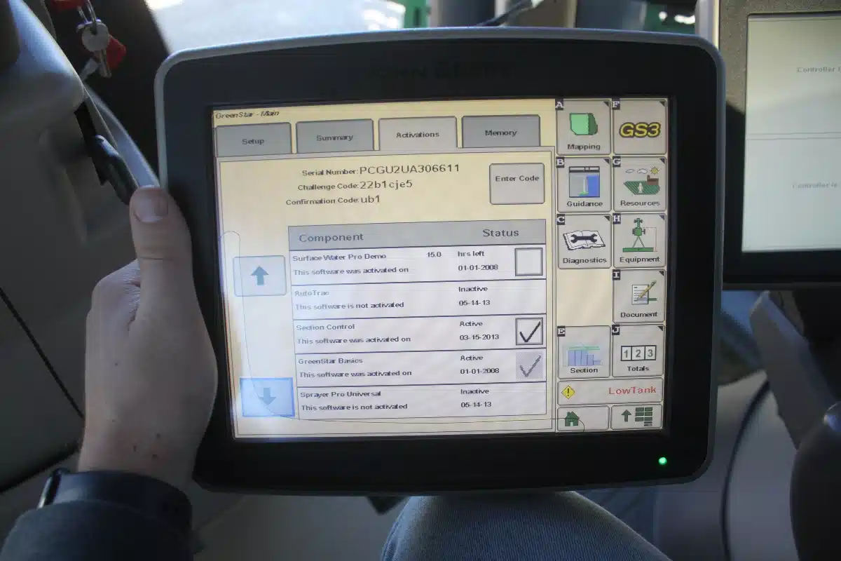 Gallery image 2 for Used John Deere GREENSTAR 3 2630 Guidance System