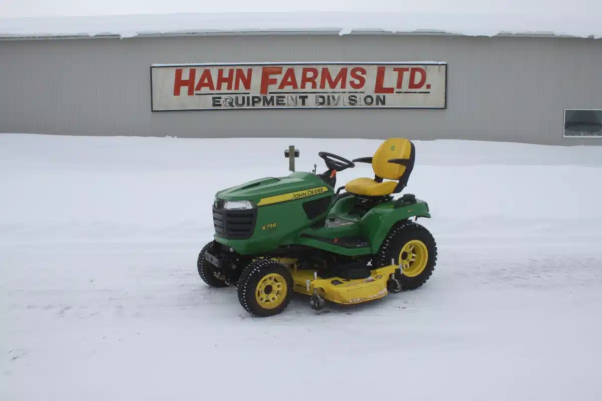 2022 John Deere X758 Lawn Tractor