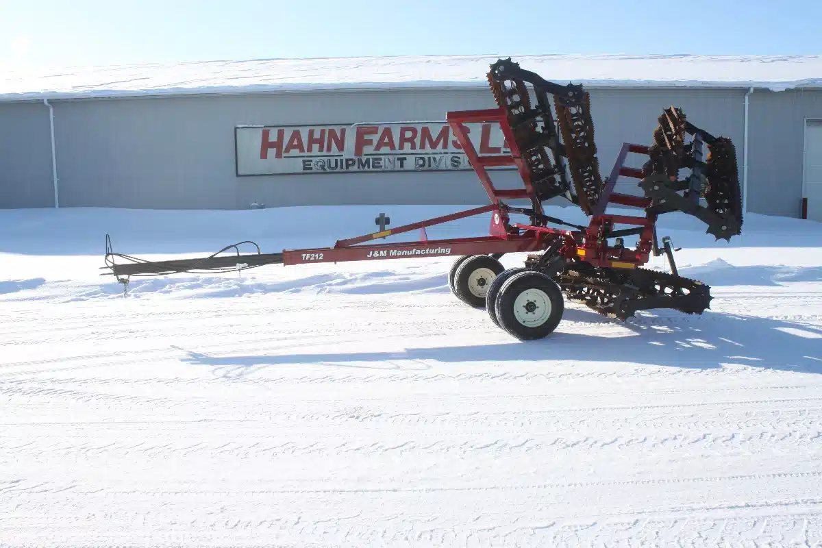 J&M TF212 Rotary Harrow