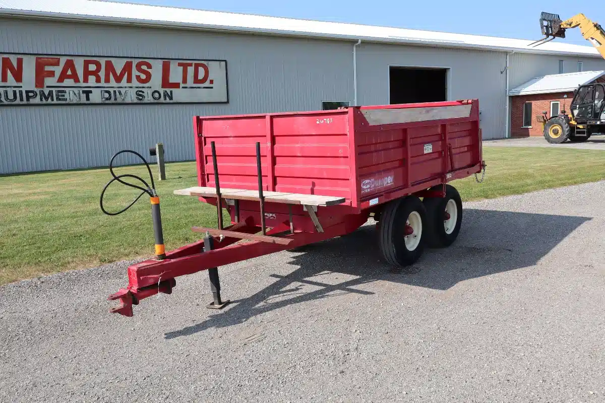 Photo de la Galerie 2 pour John BM Mfg Ltd. T-800 Mighty Dumper Remorque - Benne