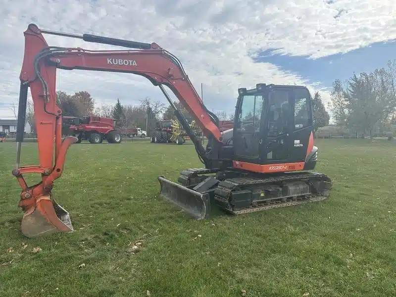 Gallery image 1 for Used 2015 Kubota KX080-4W Excavator