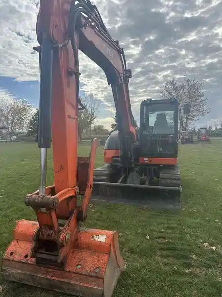 Gallery image 2 for Used 2015 Kubota KX080-4W Excavator