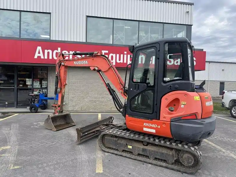Used 2016 Kubota KX040-4 Excavator