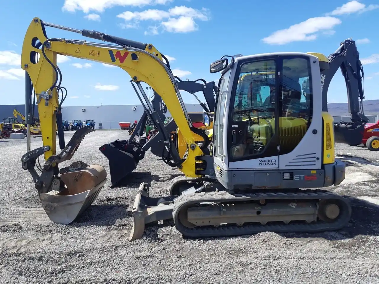 Gallery image 1 for Used 2018 Wacker Neuson ET65 Excavator