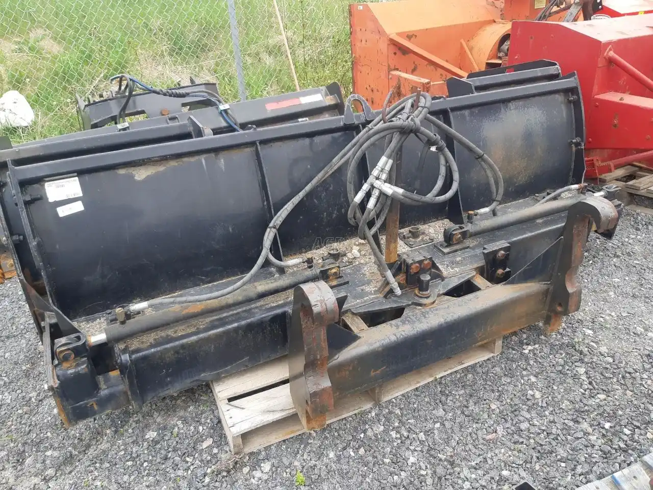 Gallery image 2 for Used 2010 Metal Pless EX8-12 Snow Blade