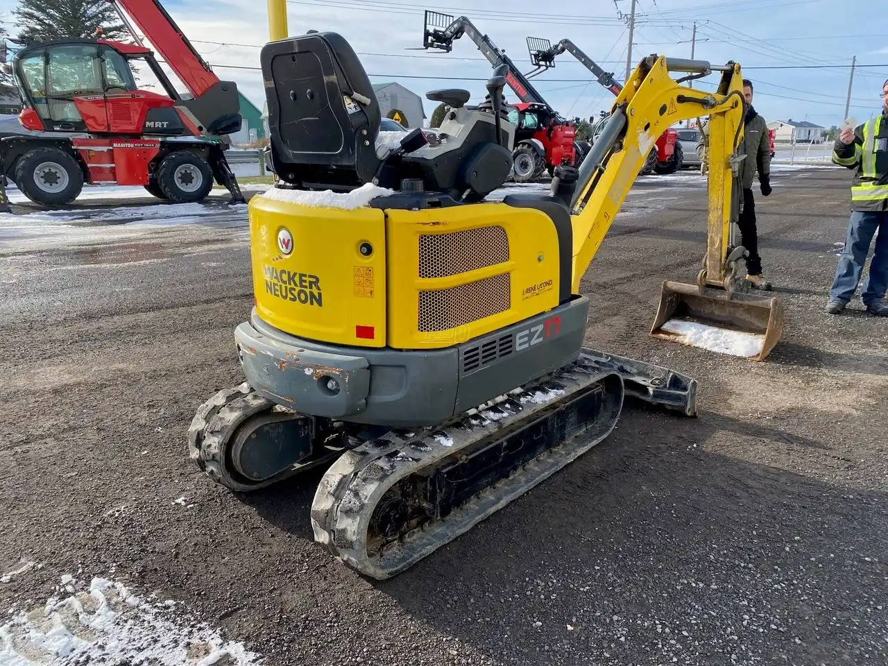 Gallery image 1 for Used 2020 Wacker Neuson EZ17 Excavator