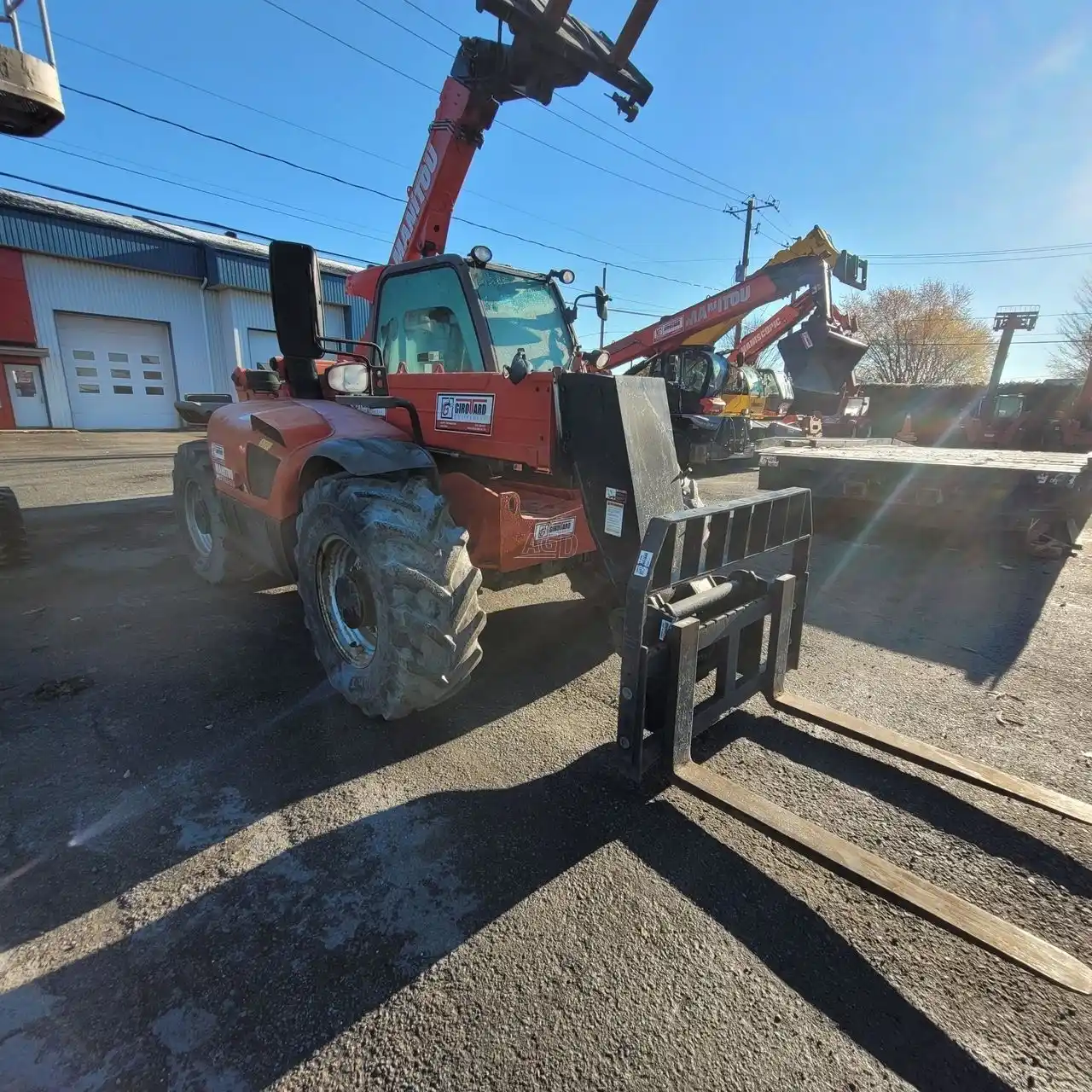Photo de la Galerie 2 pour 2014 Manitou MLT 845-120 Chargeur télescopique