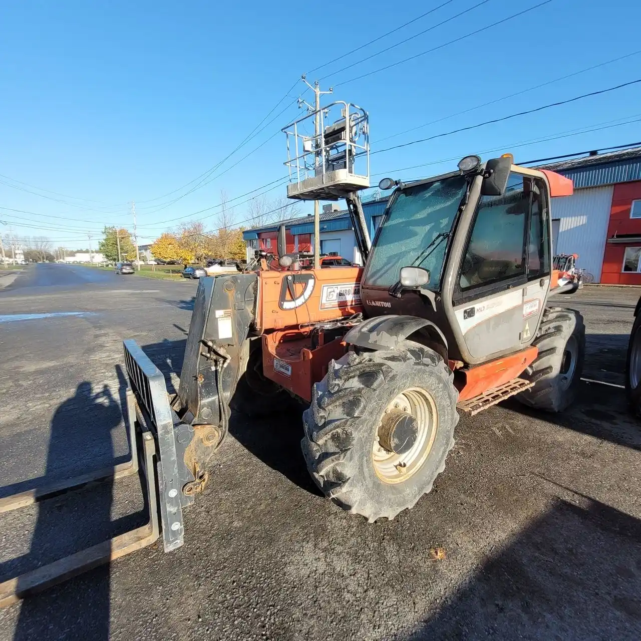 Photo de la Galerie 1 pour 2014 Manitou MLT 845-120 Chargeur télescopique