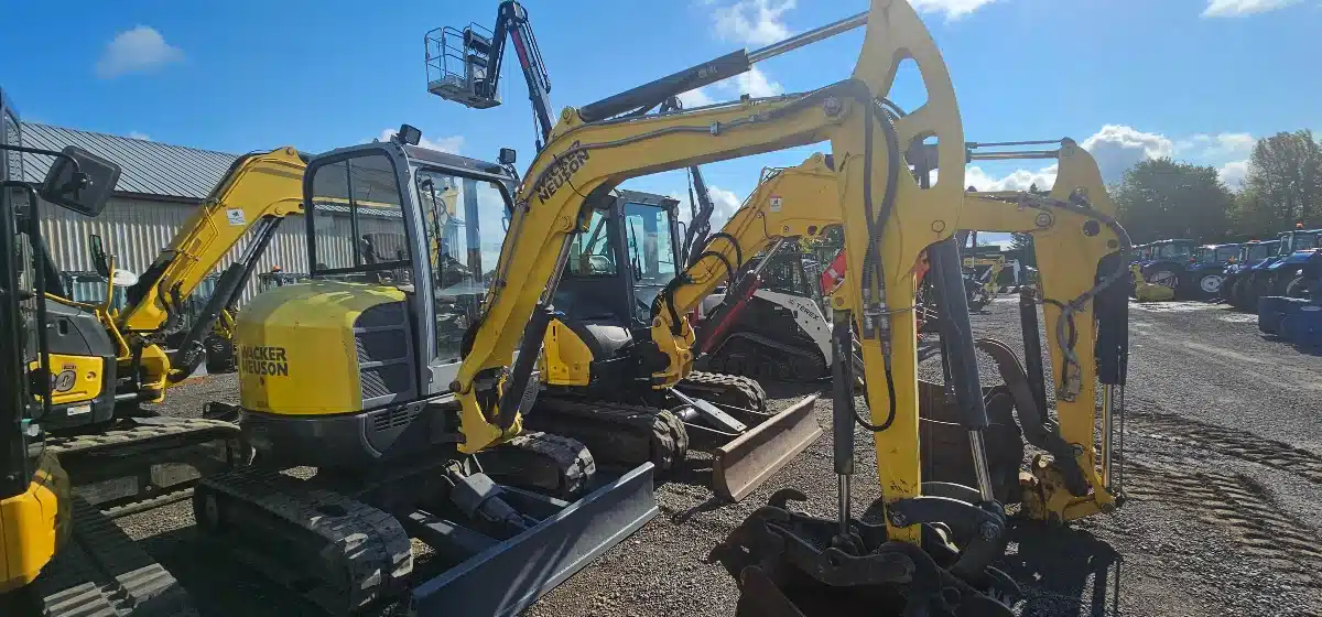 Gallery image 1 for Used 2015 Wacker Neuson EZ38 Excavator