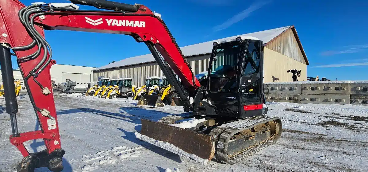 Gallery image 2 for Used 2021 Yanmar SV100-2A Excavator