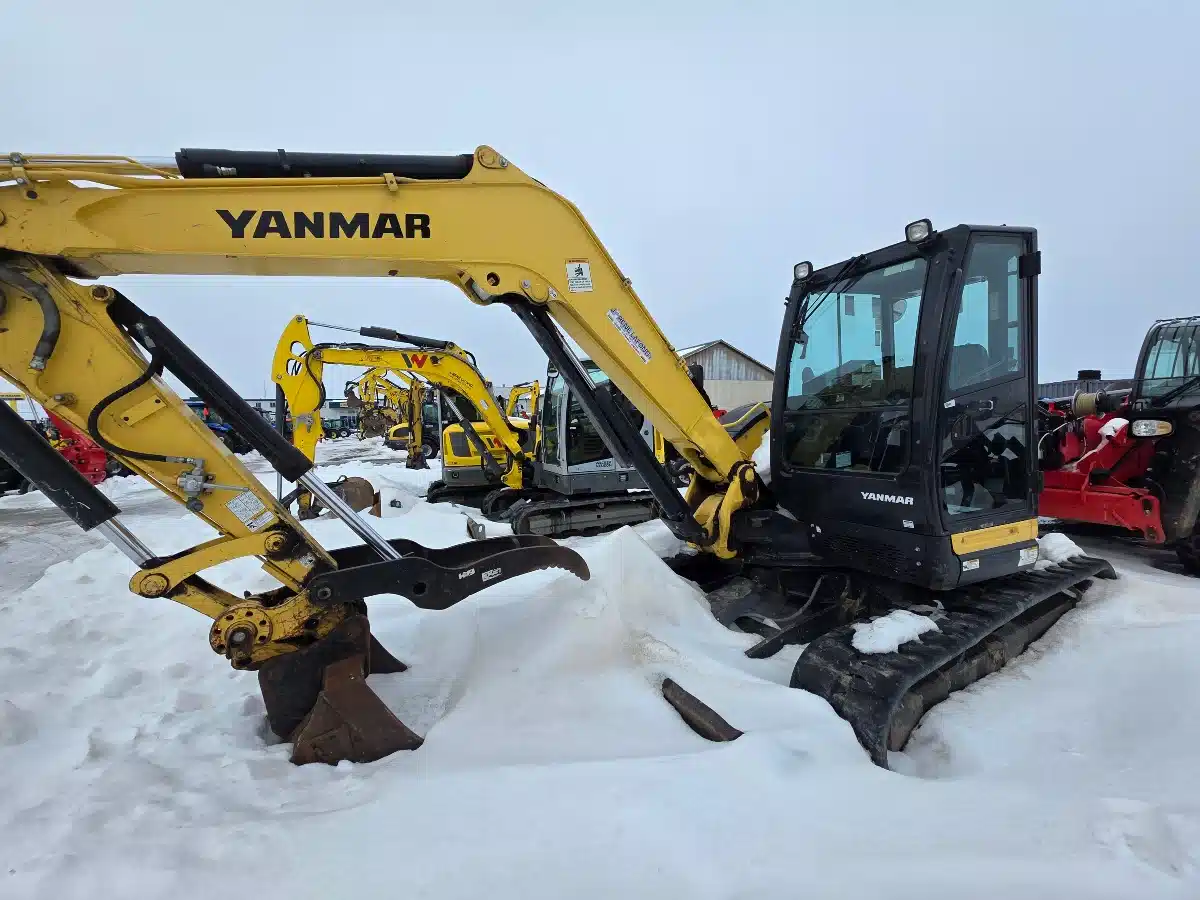 Gallery image 1 for Used 2017 Yanmar VIO80-1A Excavator