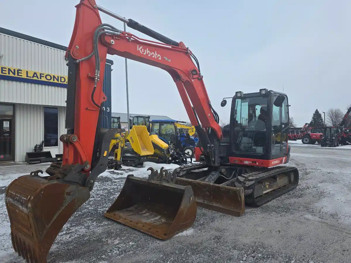 Gallery image 2 for Used 2023 Kubota KX080-4 Excavator