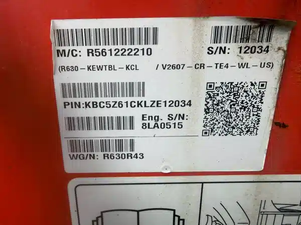 Photo de la Galerie 2 pour 2020 Kubota R630C Chargeur sur roues