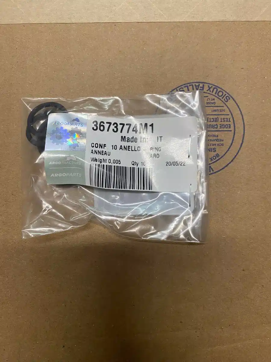 Gallery image 1 for McCormick O-ring 3673774M1 x6 Parts New-Used