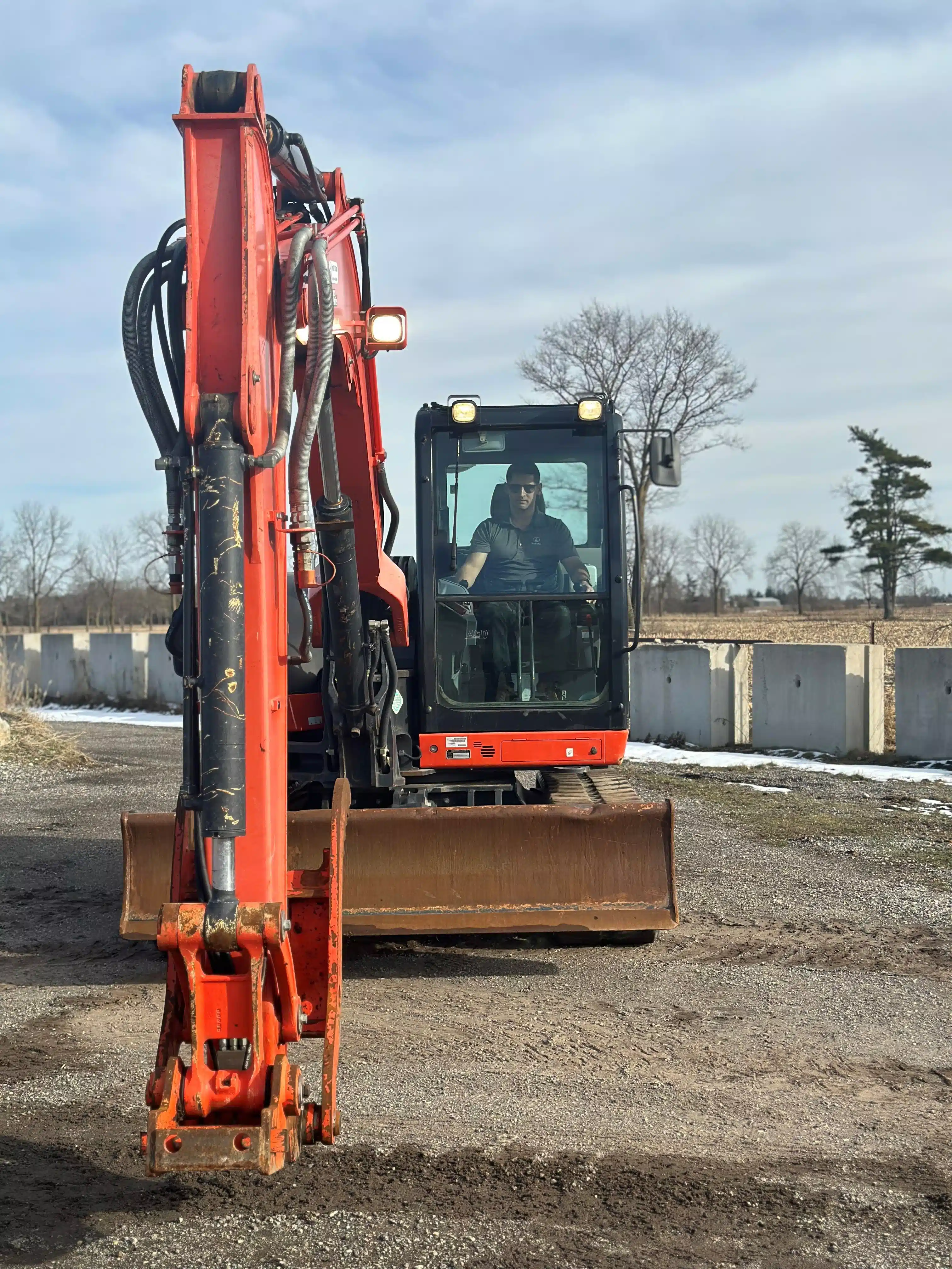 Gallery image 2 for Used 2017 Kubota KX080-4 Excavator