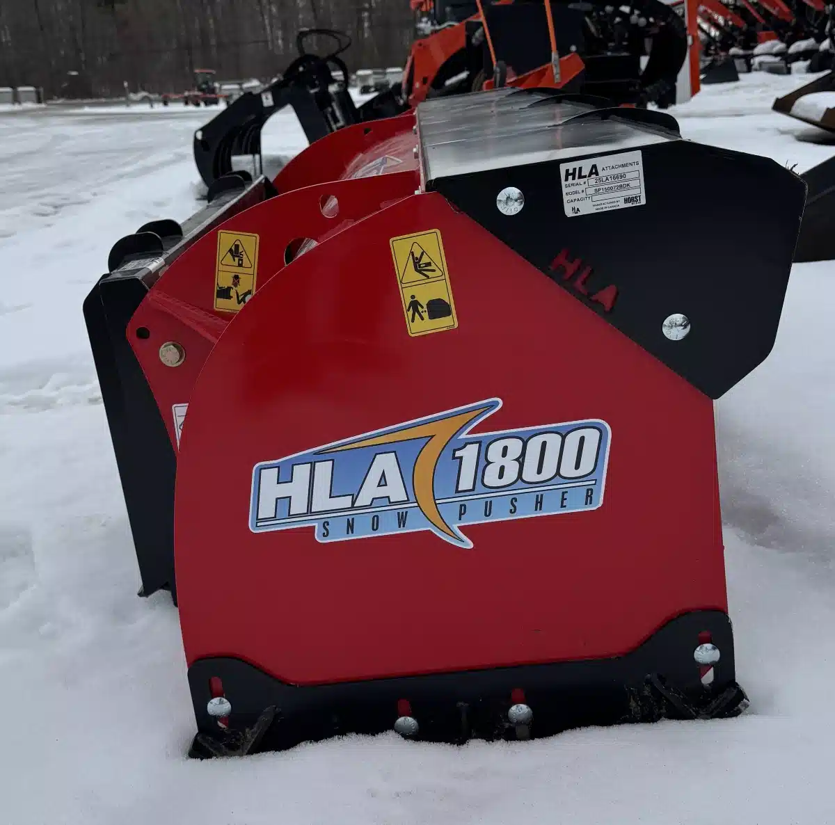 Gallery image 2 for 0000 HLA Attachments 1800 Snow Plow