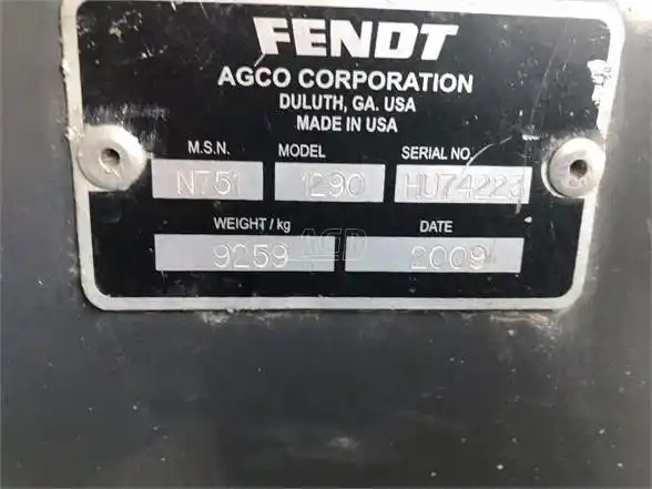 Gallery image 2 for Used 2009 Fendt 1290N Square Baler - Large