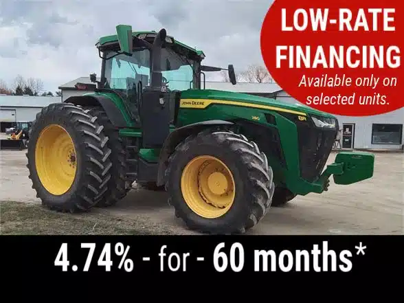 Gallery image 1 for Used 2021 John Deere 8R 280 Tractor