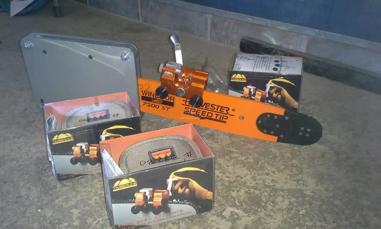 Gallery image 2 for New Affuteuse à scie a chaine Timberline, limage égal, aiguisage rapide, différent angles, Tools