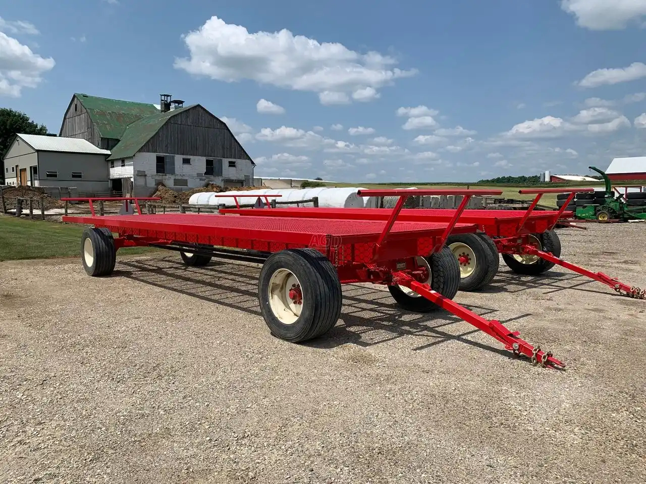 Gallery image 1 for 2025 Creekbank Welding 30FT Bale Wagon