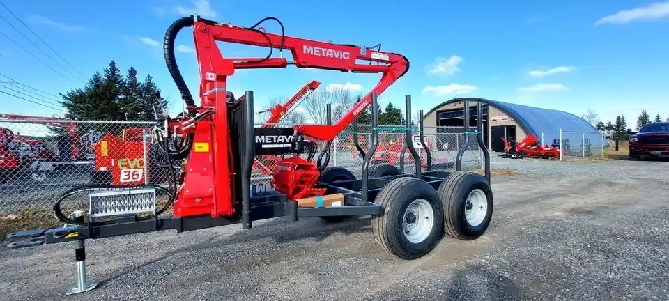 Gallery image 1 for New 2025 Metavic 1150M14 Log Loader
