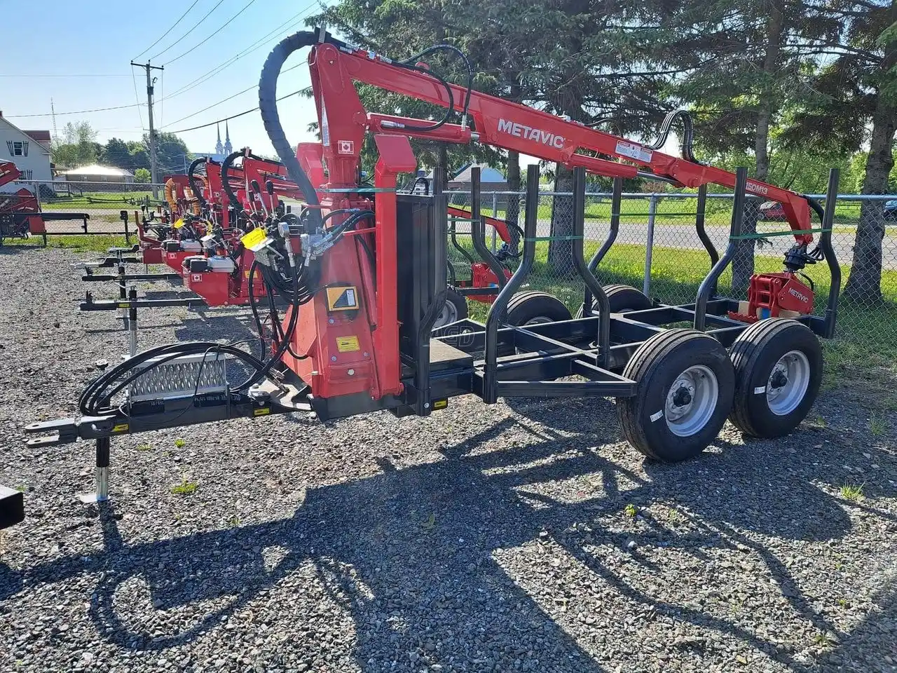 Gallery image 1 for New 2025 Metavic 1150M13 Log Loader