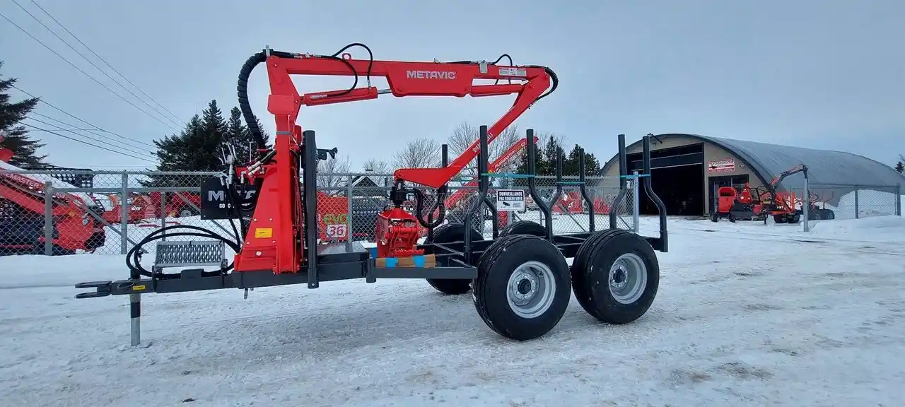 Gallery image 1 for New 2025 Metavic 1150M14 Log Loader