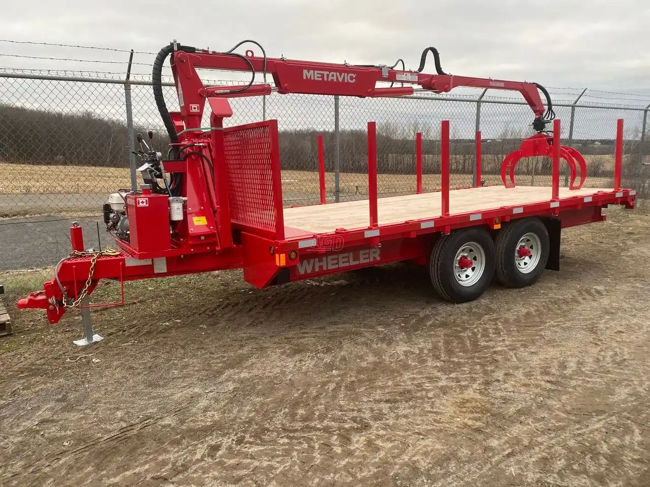 Gallery image 2 for New 2025 Metavic Wheeler Log Loader