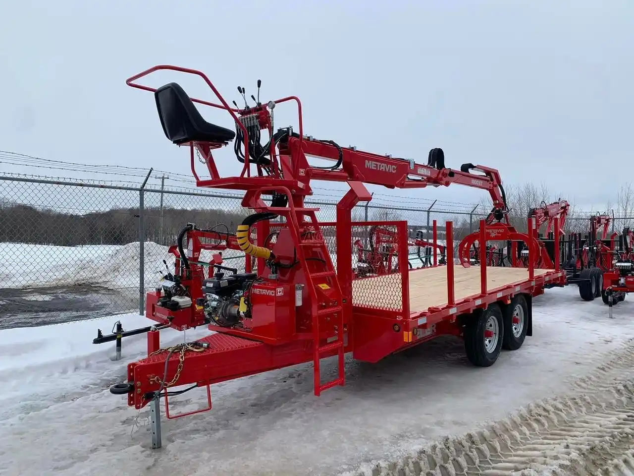 Gallery image 1 for New 2025 Metavic Wheeler Log Loader
