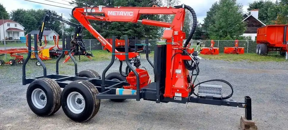 Gallery image 1 for New 2025 Metavic 1150M14 Log Loader