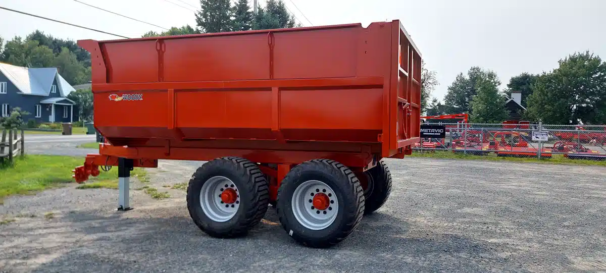 Gallery image 2 for New 2025 Woody Equipment 8X14 Trailer - Dump