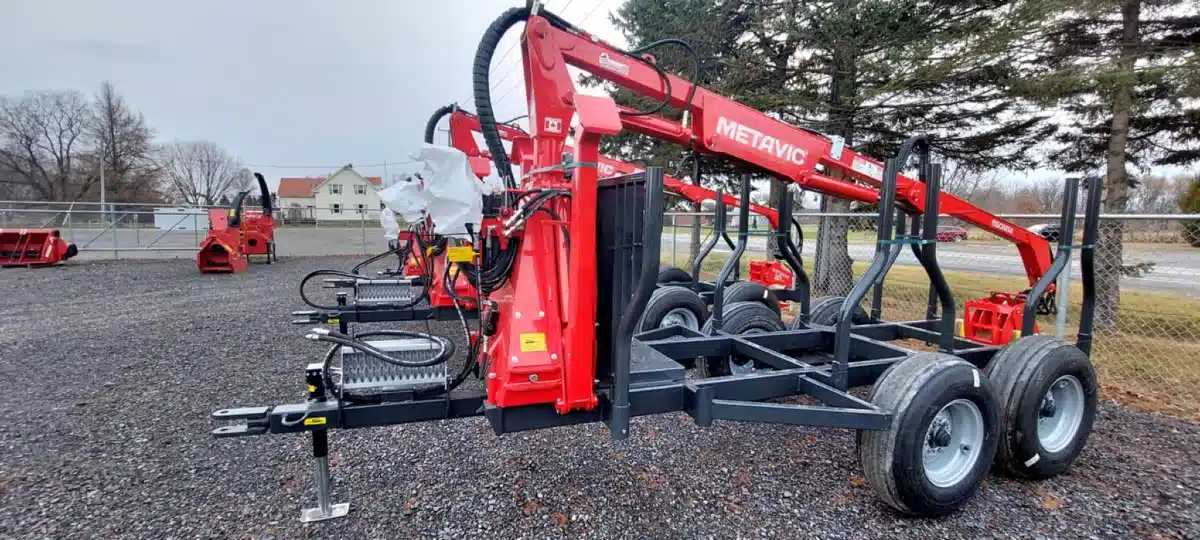 Gallery image 1 for New 2025 Metavic 1150M14 Log Loader