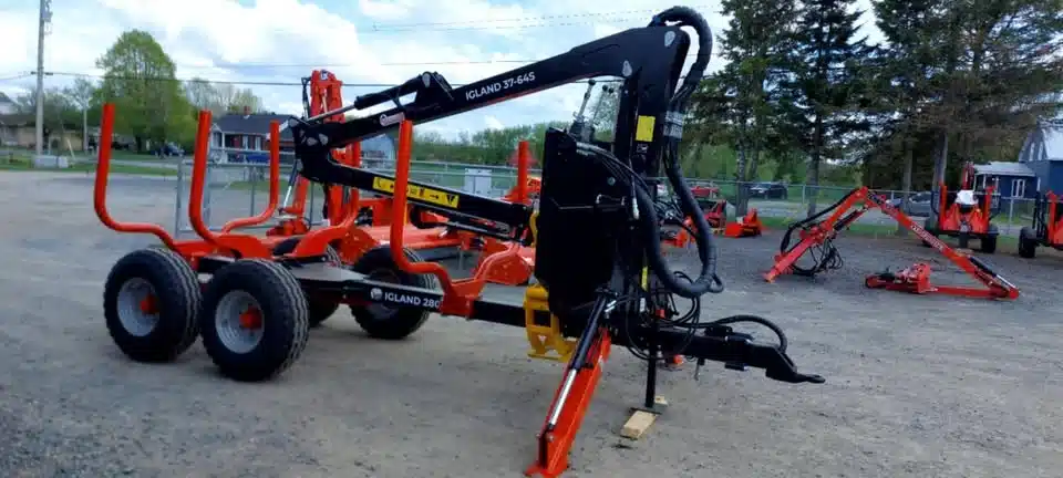 Gallery image 2 for New 2025 Igland 37-64s Log Loader