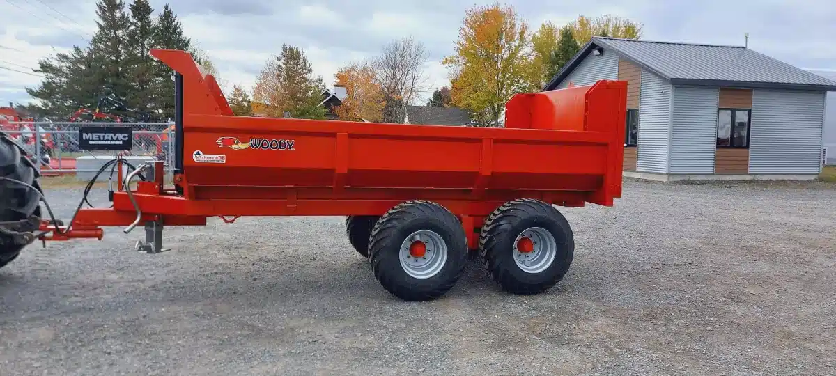 Gallery image 2 for New 2025 Woody Equipment V612 Trailer - Dump