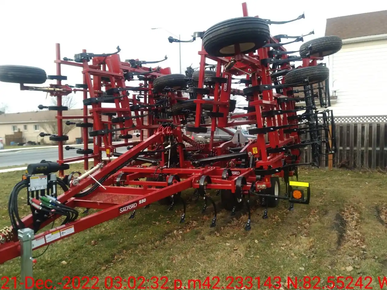 Gallery image 2 for New 2024 Salford 550 Cultivator