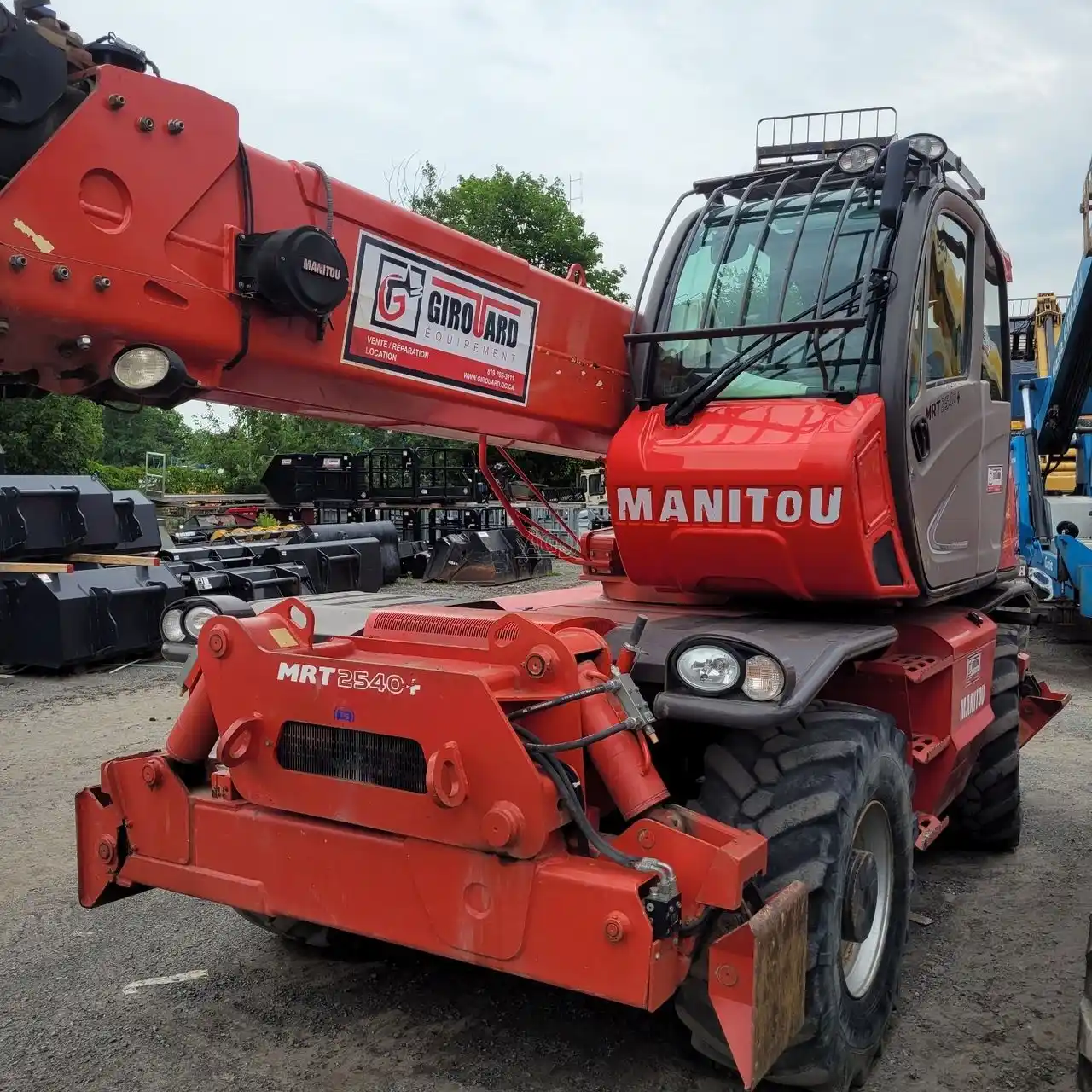 Gallery image 1 for Used 2015 Manitou MRT 2540 TeleHandler