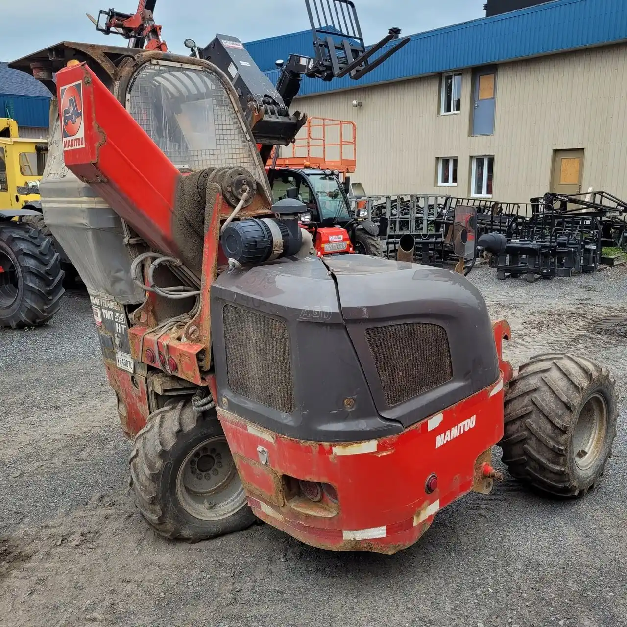 Gallery image 2 for Used 2019 Manitou TMT 55 HT Forklift